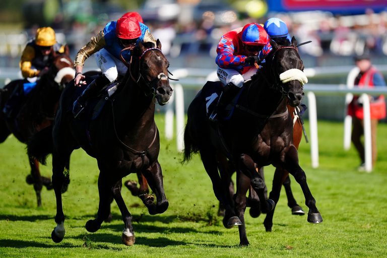 Aesterius (left) winning at Doncaster