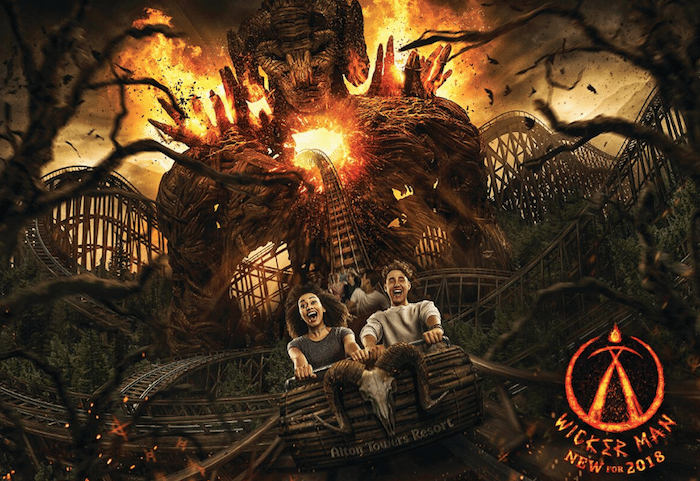 Alton Towers Wicker Man