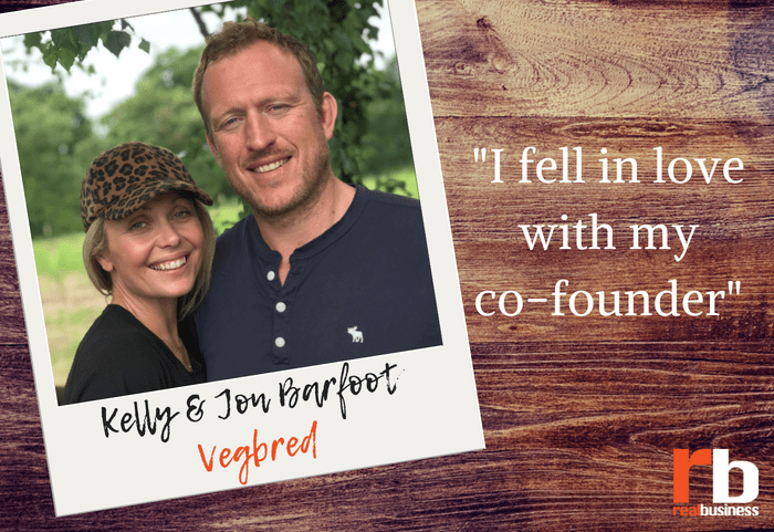 Vegbred co-founders Kelly and Jon Barfoot