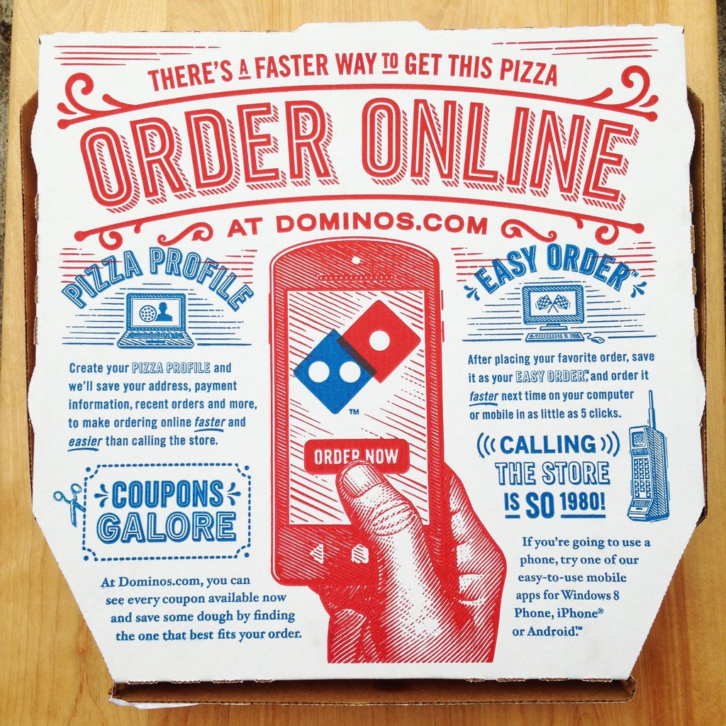 Domino's UX under fire