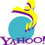 Yahoo's jumping logo