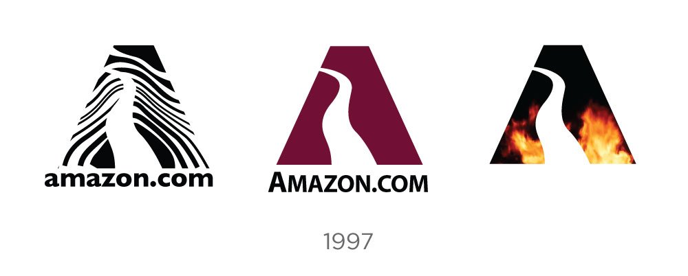 The Aesthetic Evolution Of Amazon Google And Yahoo Real Business