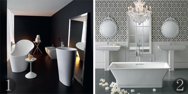 contemporary white bathroom design contemporary bathroom items mixed with vintage finds - Contemporary Bathroom Designs Uk contemporary white bathroom design contemporary bathroom items mixed with vintage finds - Contemporary Bathroom Designs Uk