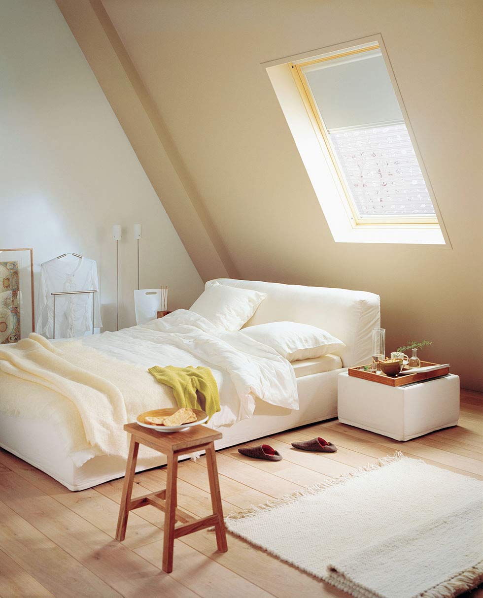 Focus on window treatments loft blinds Real Homes