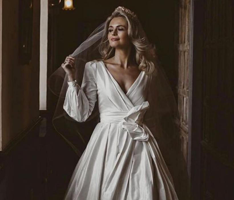 Laura Coleman wearing Sassi Holford