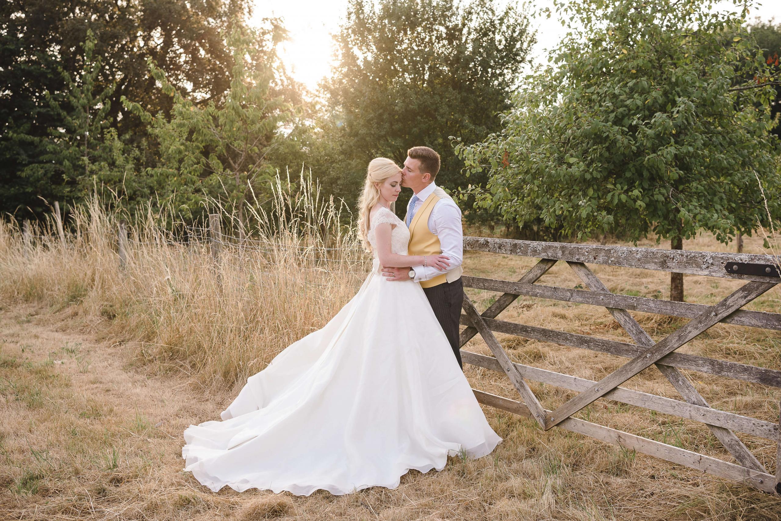 Alexandra in Sassi Holford wedding dress