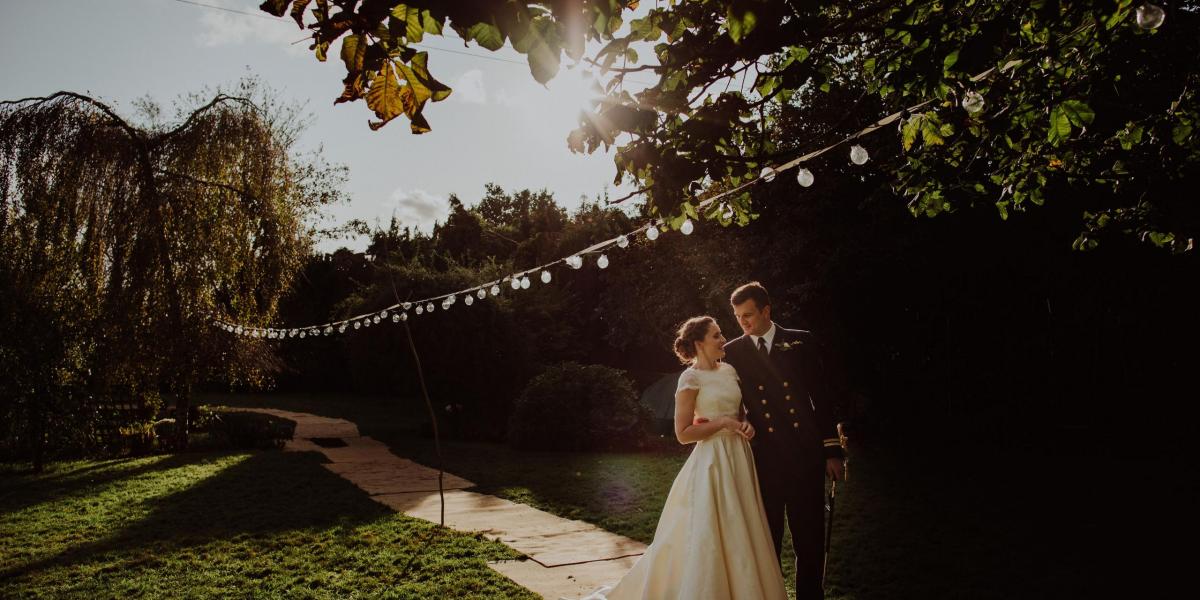 October Garden Wedding
