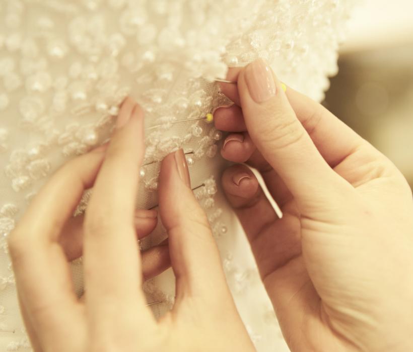 Sassi Holford Seamstress at Somerset Atelier