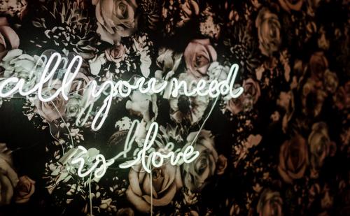 LOVE bridal neon light