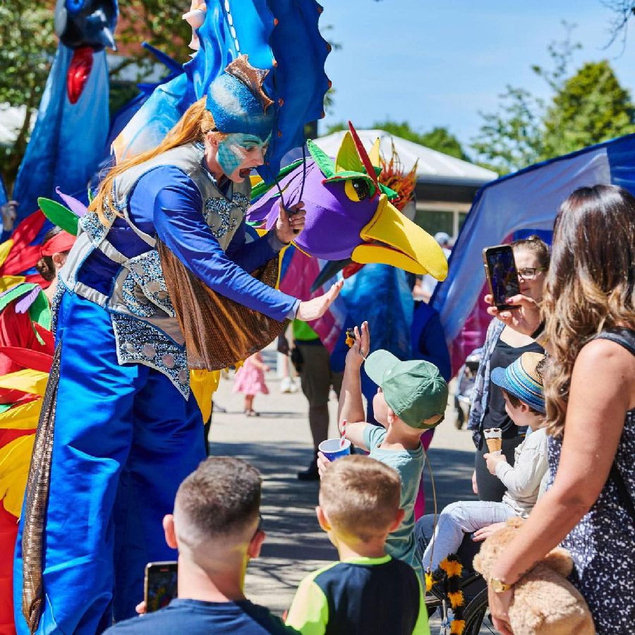 Creatures of the World Parade Twycross Zoo Summer Season