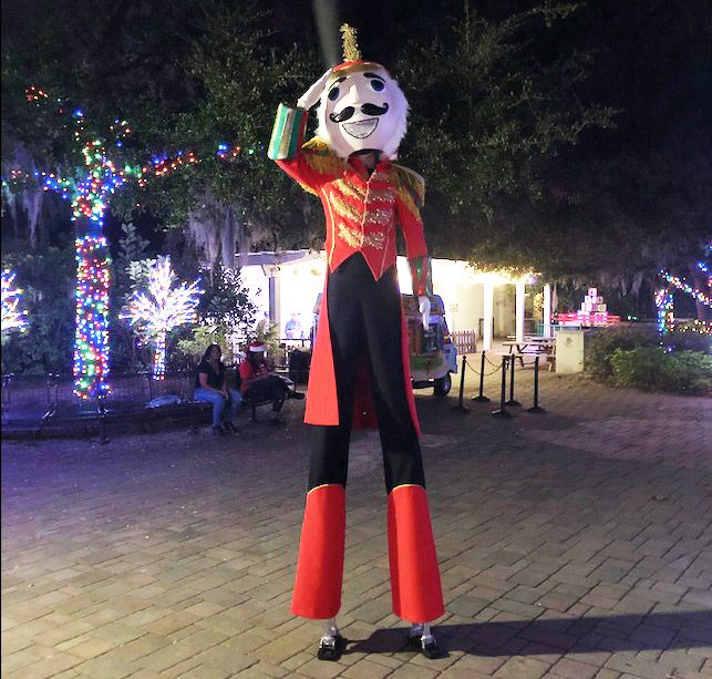 Custom Christmas Characters Enchant Visitors at Jacksonville Zoo