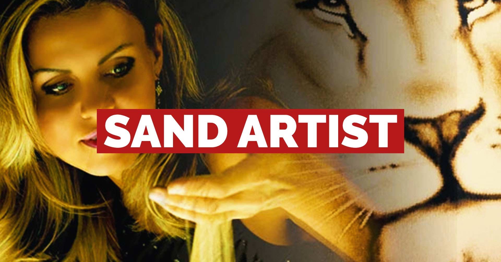Hire Sand Artist Book Sand Artist Brand Reveal Entertainment