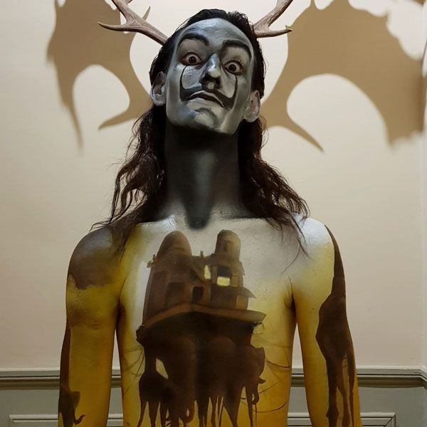 Body Painters Recreate Famous Art Work In Madrid Scarlett