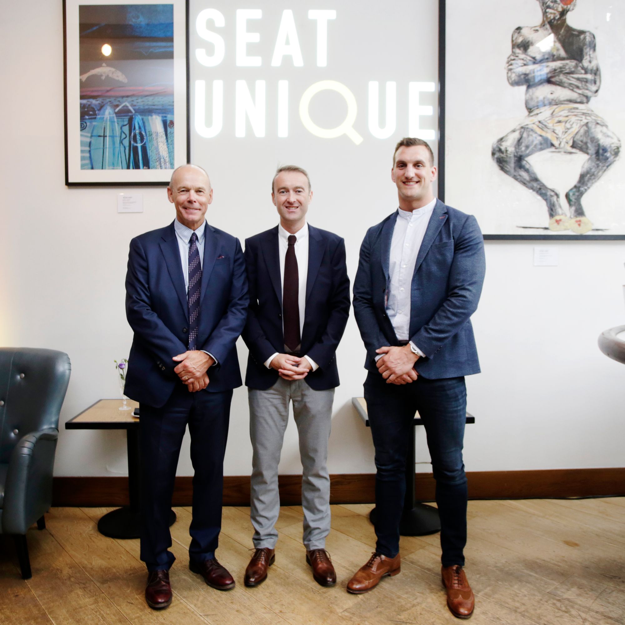 Rugby World Cup winning coach Sir Clive Woodward joins Seat Unique as board advisor