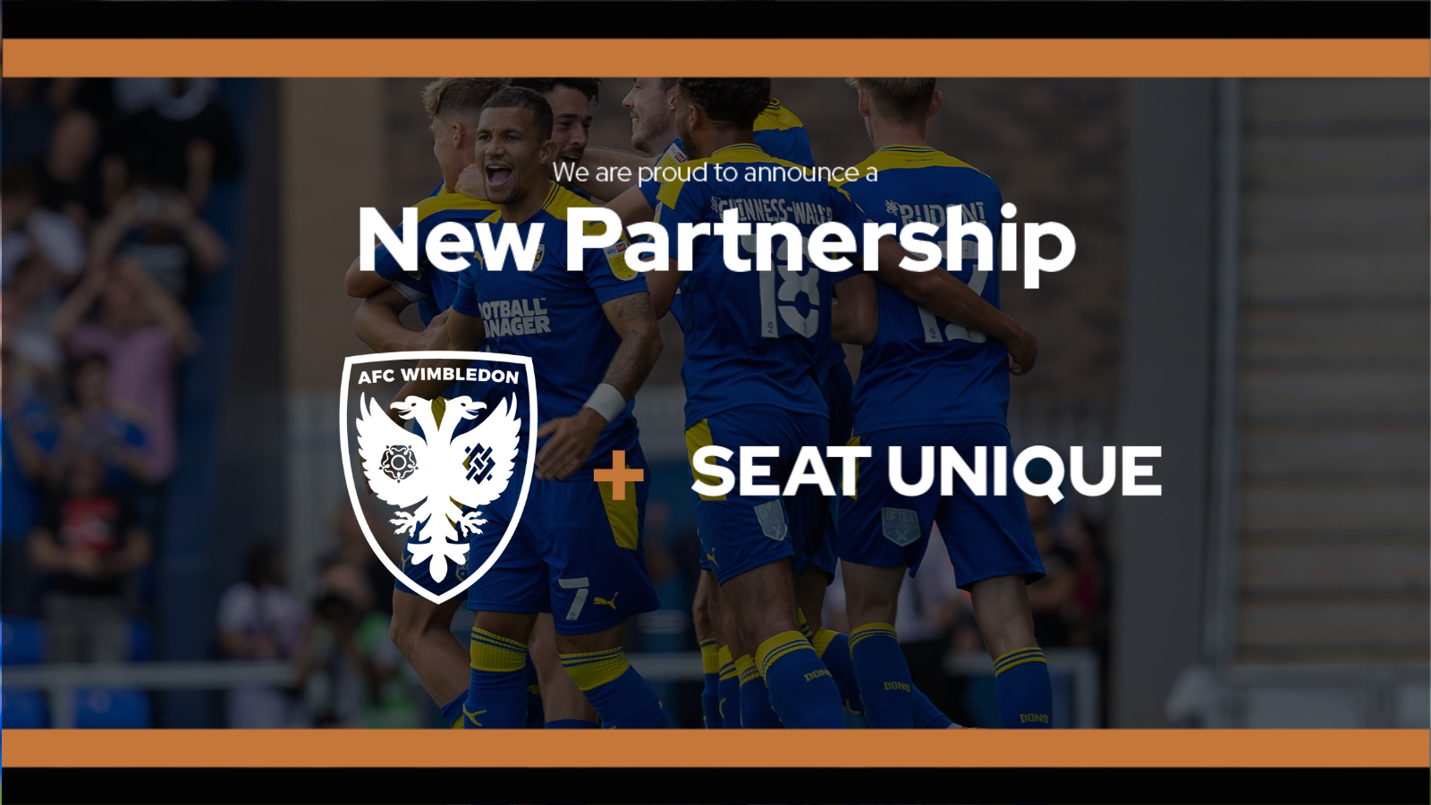 Seat Unique Announces Partnership with AFC Wimbledon