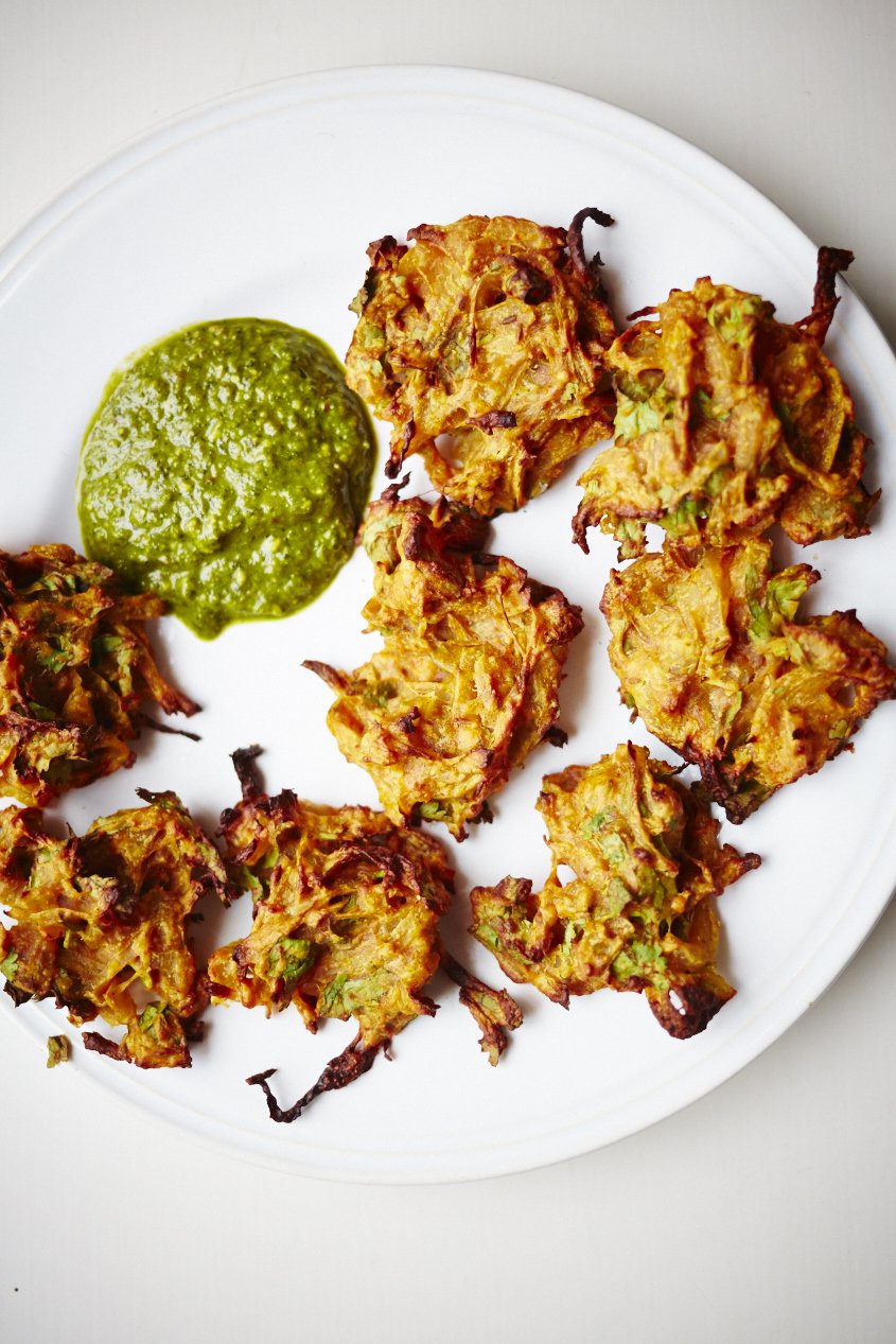 BAKED ONION BHAJIS