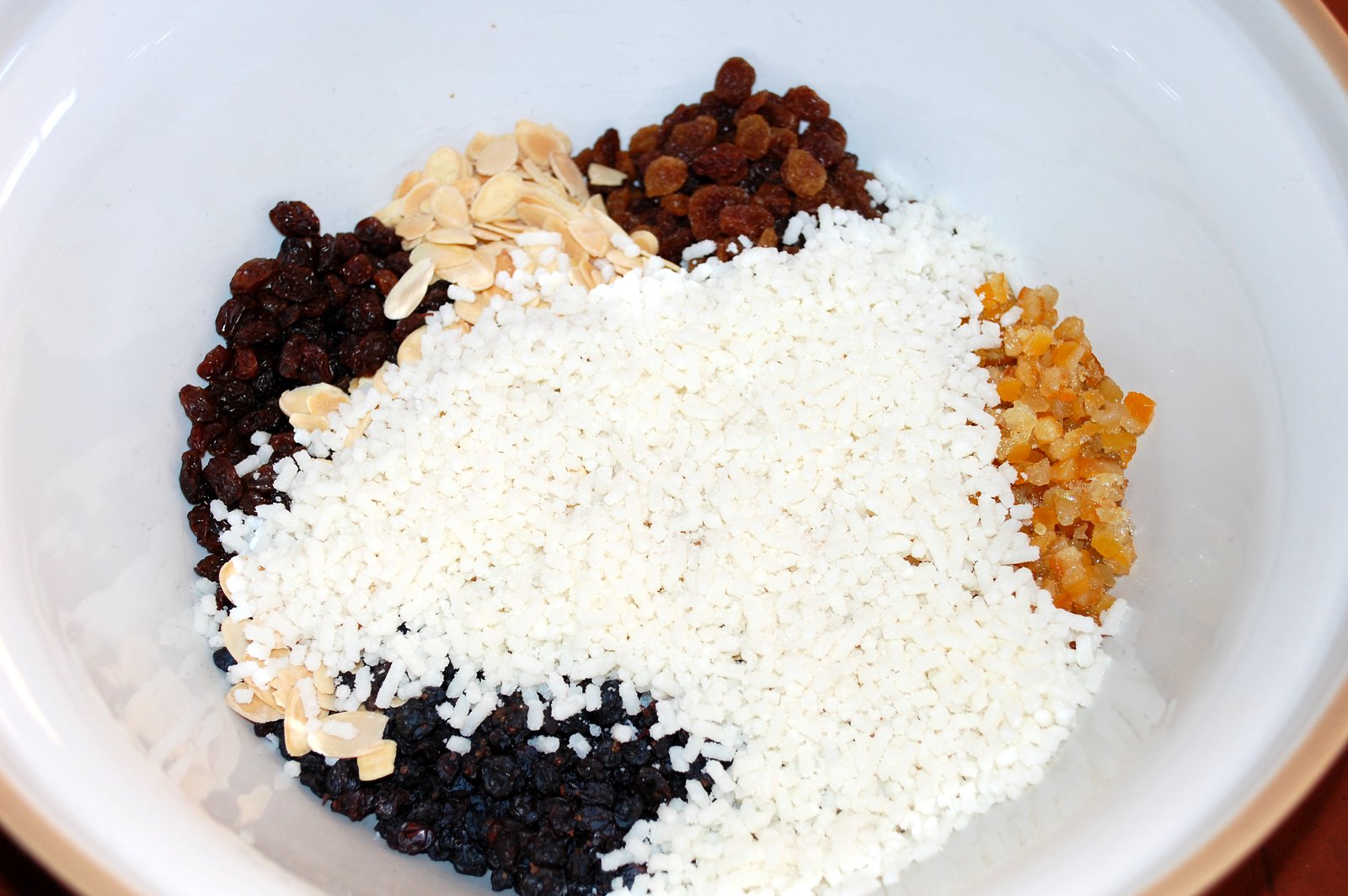 Ingredients For Mincemeat Weighed Out