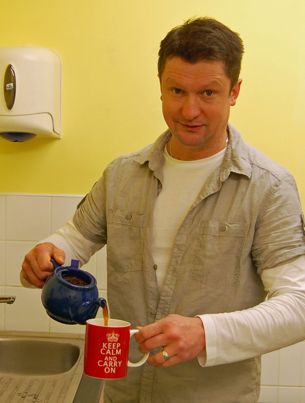 First things first making the tea