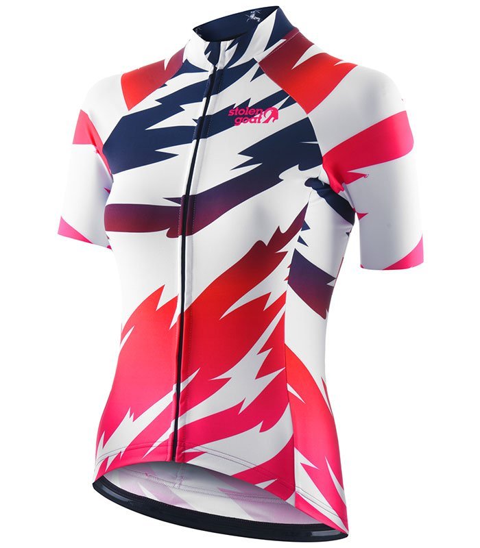 Buy Stolen Goat Women's Torn Bodyline Cycling Jersey