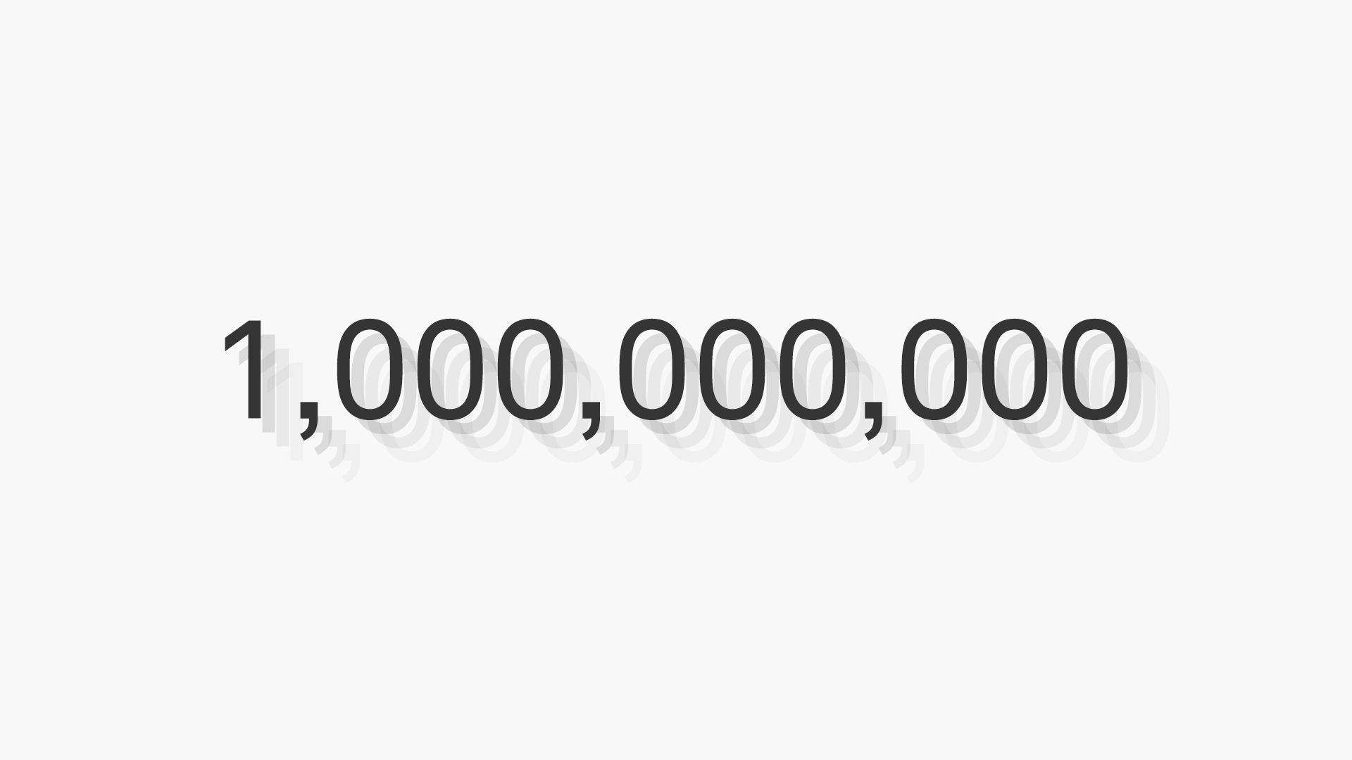A Billion by 2030 A Billion by 2030