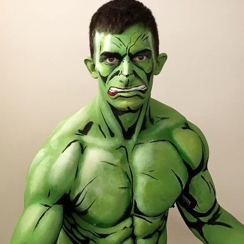 KOSTAMUA: @aaronandrewf as the Hulk
