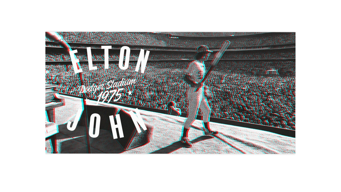 Elton John Dodger Stadium Souvenir Booklet The Chase