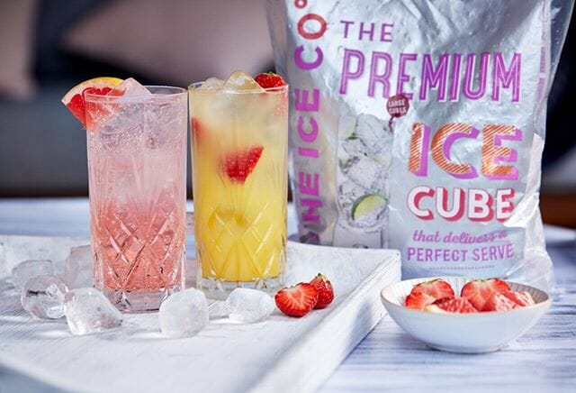 ice cold drinks are