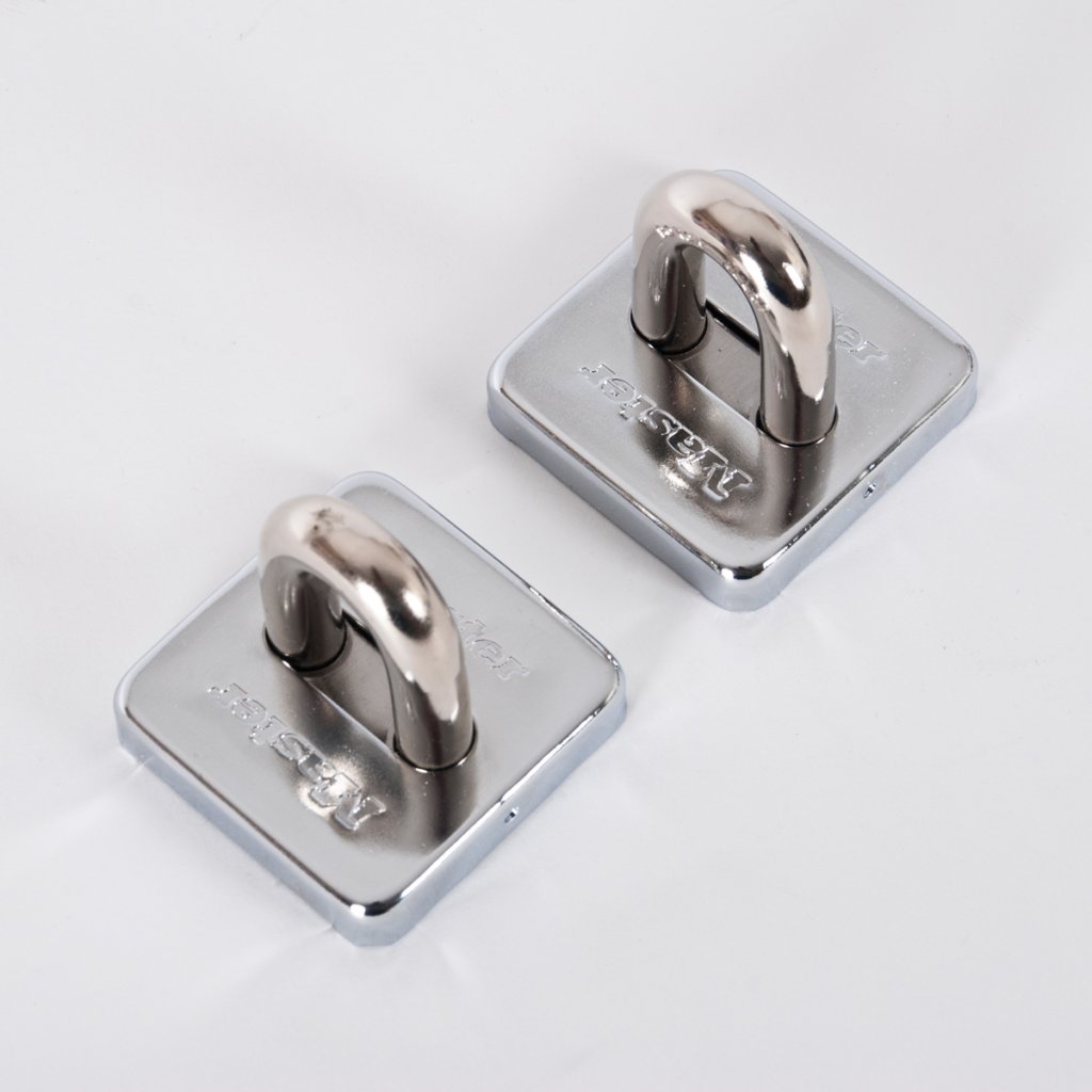 MASTER LOCK 2 X WALL/FLOOR ANCHORS CABLE/CHAIN/PADLOCK DIAMETERS UP TO 14MM SUPPLIED WITH