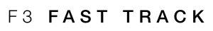 F3 FAST TRACK BLACK