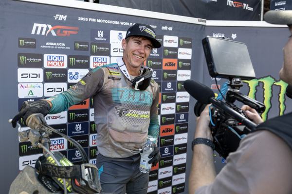 TRIUMPH'S CAMDEN MCLELLAN TAKES MAIDEN MX2 GRAND PRIX VICTORY