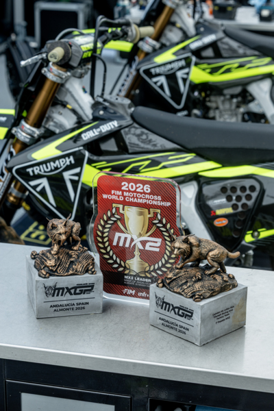 TRIUMPH'S CAMDEN MCLELLAN TAKES MAIDEN MX2 GRAND PRIX VICTORY