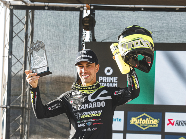 Triumph Celebrates Enduro1 & Junior Vice World Championship Results In Second EnduroGP World Championship Season