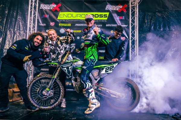 Jonny Walker Secures 2025 EnduroCross Series Win For Triumph Factory Racing