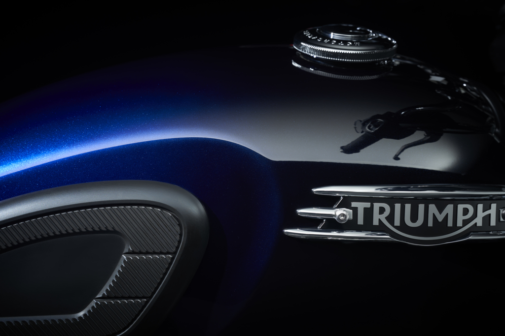 Bonneville T100 Blue Stealth Edition