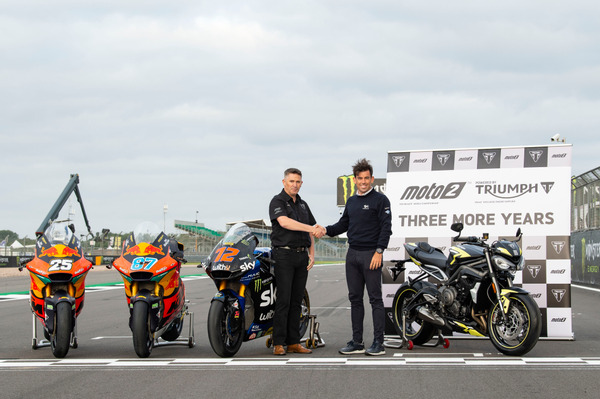 TRIUMPH TO POWER MOTO2™ FOR ANOTHER THREE YEARS - Triumph Media