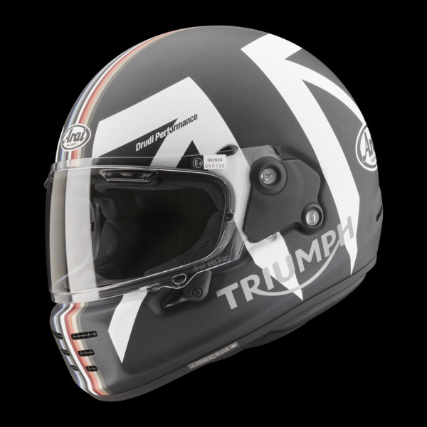 Arai Concept-XE Triumph Helm.