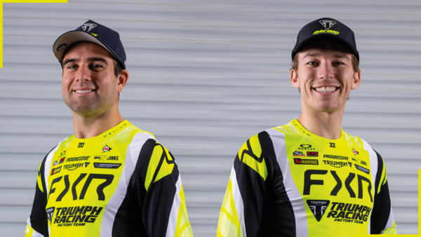 Jordon Smith and Austin Forkner confirmed for Triumph’s inaugural 450SX campaign in 2026