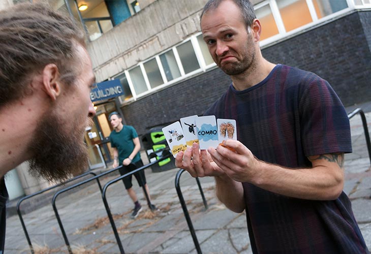 Ukemi card game Rules