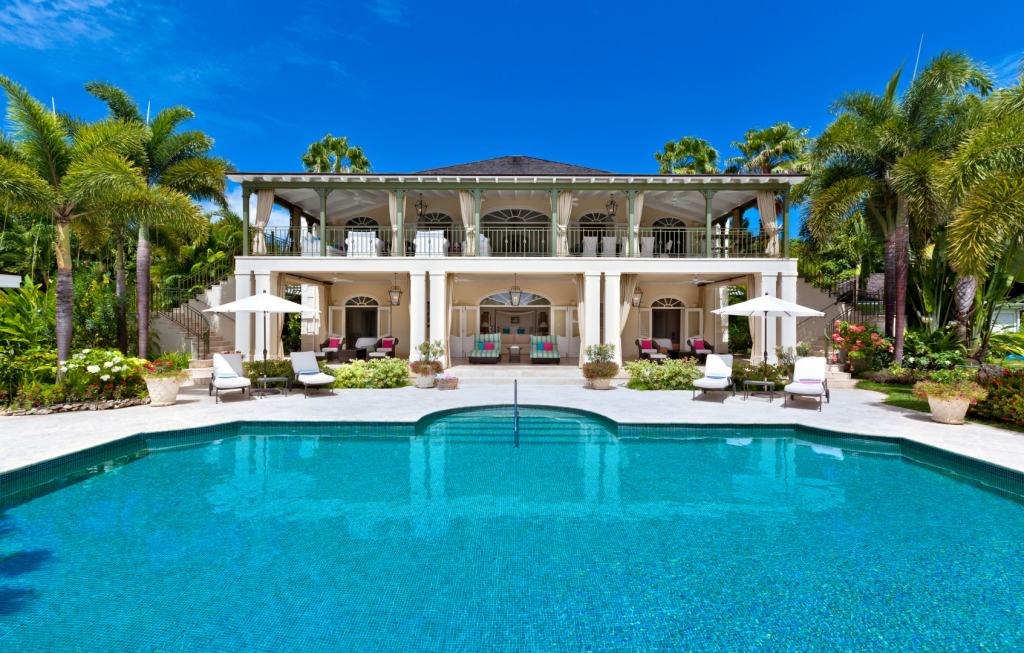Eden-Sugar-Hill-Pool-Barbados-Blue-Sky-Luxury-UltraVilla