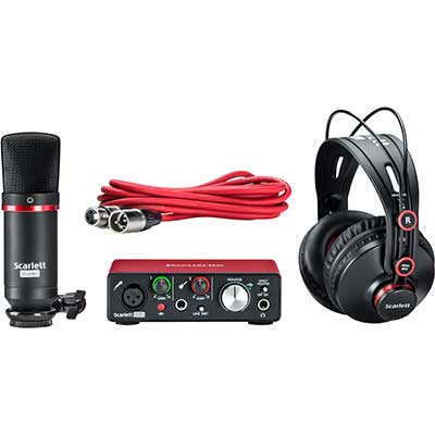 Focusrite studio bundle is excellent value