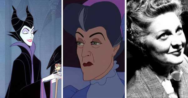 Maleficent voiced by Eleanor Audley