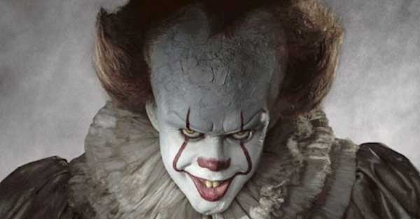 Bill Skarsgård's as Pennywise
