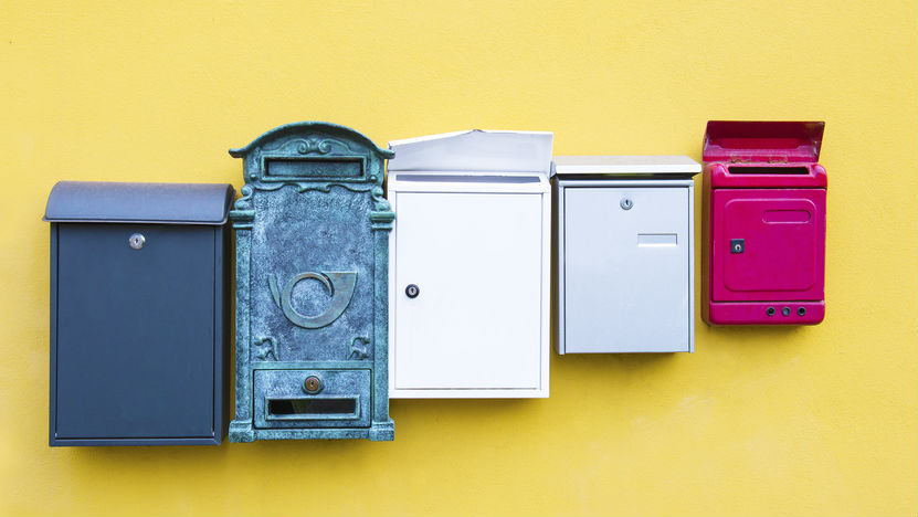 letter boxes