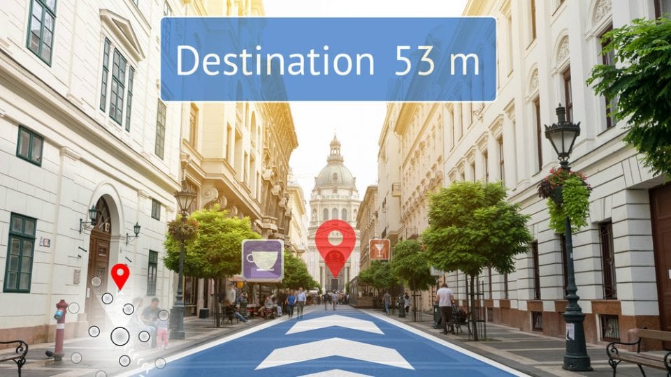 Augmented reality street