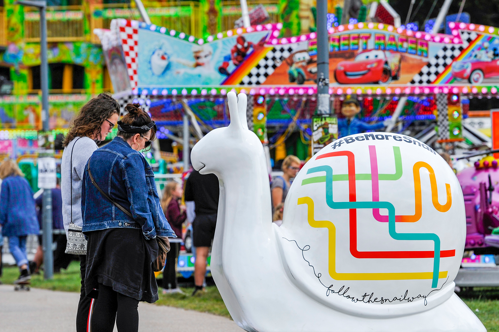 Wild in Art World Snailspace Geronimo Snail