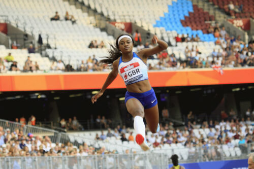 Naomi Ogbeta at the 2018 Athletics World Cup. Photo: MV4R Photography