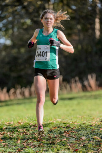 SCOTTISH ATHLETICS STORIES ONLY. Anna Macfadyen gives Edinburgh Uni the lead on the first leg.