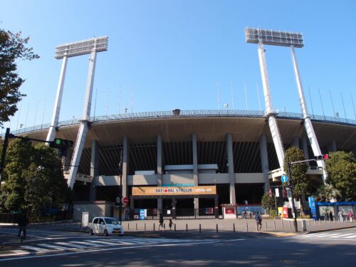 Tokyo's old Olympic stadium will forever be the scene of the Long Jump's finest ever moment involving Mike Powell and Carl Lewis. Photo: Guilhem Vellut via Flickr.