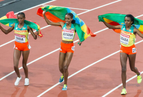 Almaz Ayana after dominating her way to a world gold. Picture: Marco Verch via Flickr