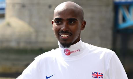 Mo Farah preparing to run the London Marathon. Photo: PictureCapital via Flickr